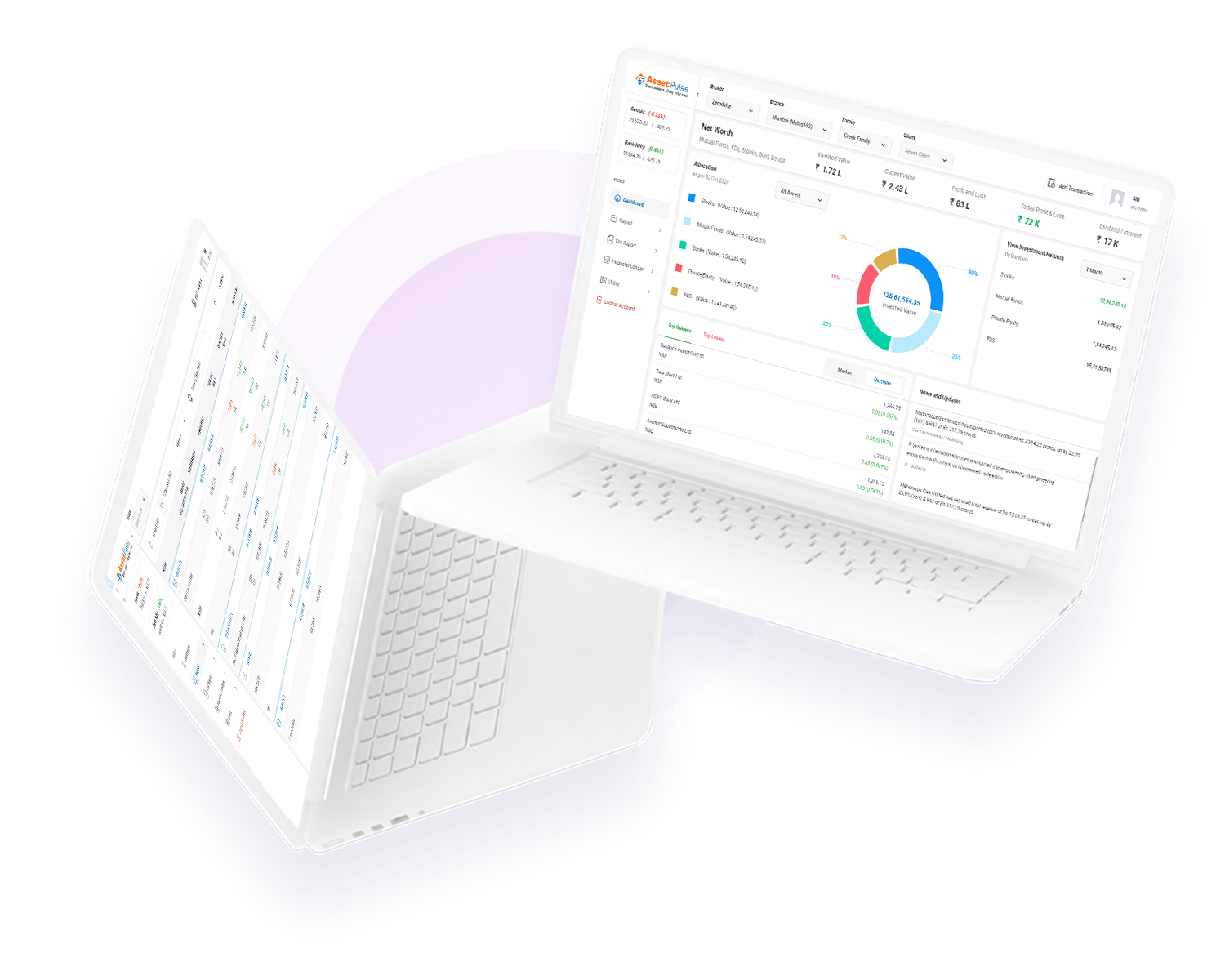 G AssetPulse Portfolio Dashboard